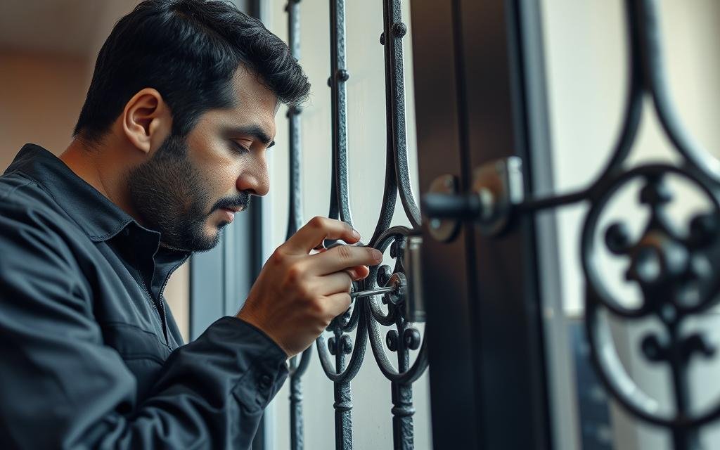 فتح أقفال أبواب الحديد والزجاج بالكويت