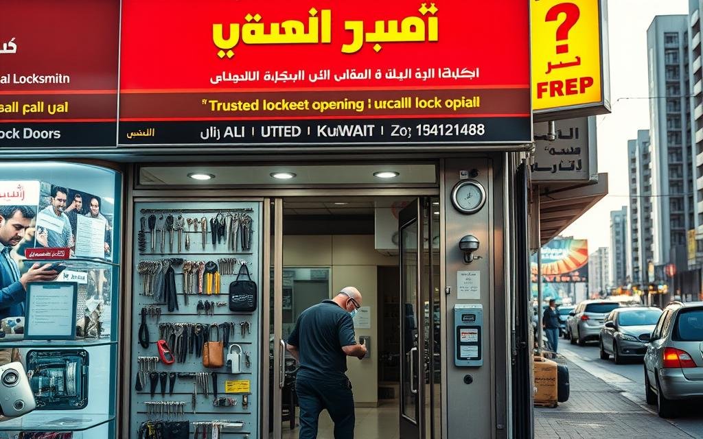 أرخص 5 محلات لفتح اقفال ابواب المنازل بالكويت