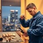 فتح قفل الباب المستعصي وتبديل القلب (السلندر) | صيانة فورية