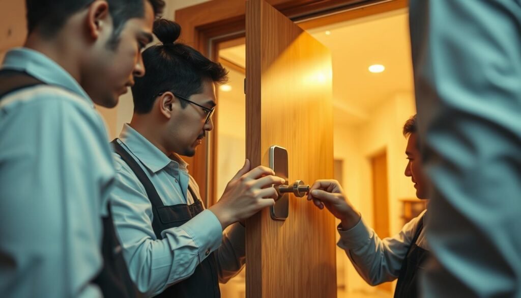 تبديل اقفال ومسكات ابواب غرف النوم والمطابخ | موديلات حديثة وتركيب فوري